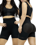 Faja Moldeadora Colombiana - 🟡⚫Short Tiro Alto BRISA-ONA / Tu aliado perfecto para vestidos y ocasiones especiales.