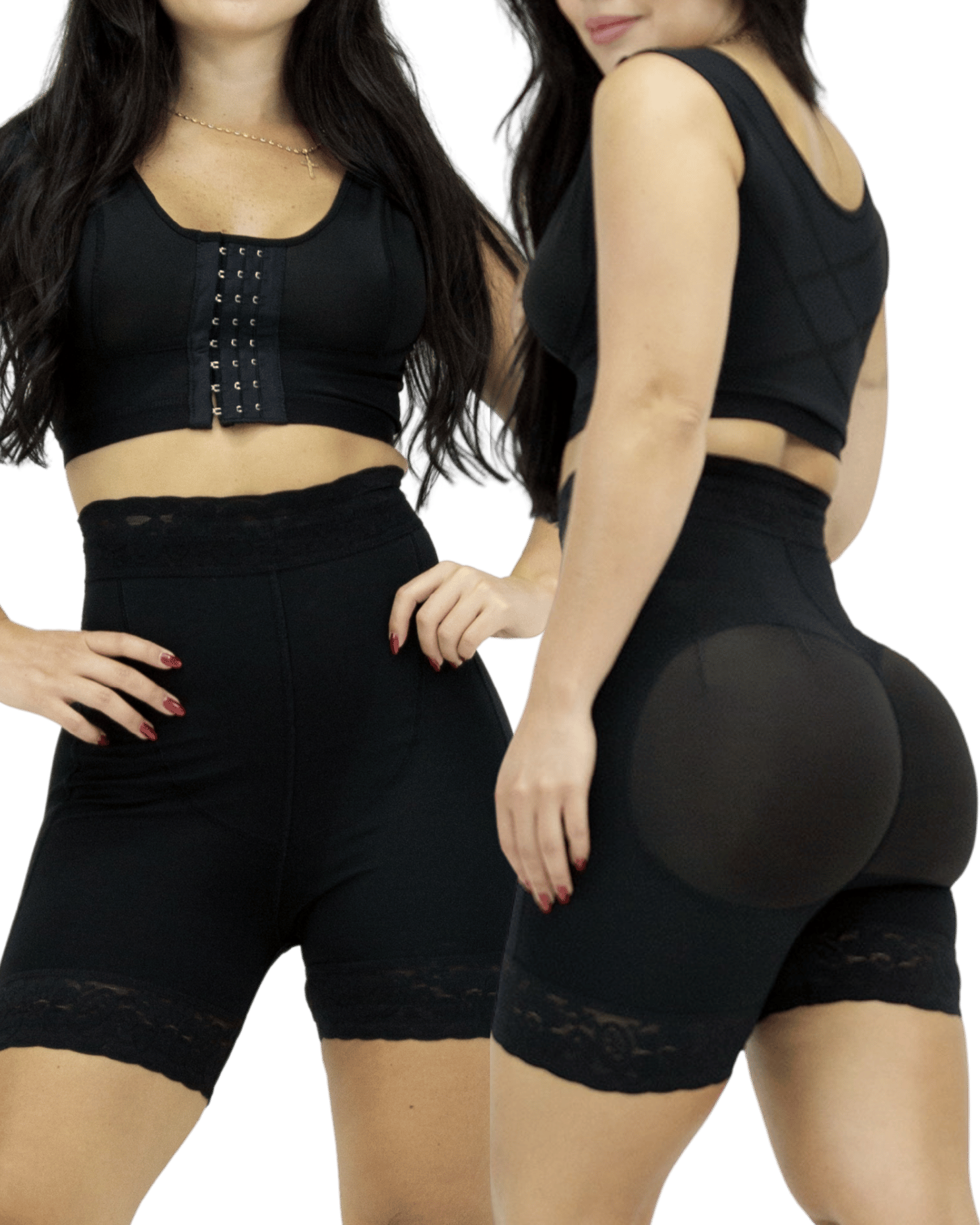 Faja Moldeadora Colombiana - 🟡⚫Short Tiro Alto BRISA-ONA / Tu aliado perfecto para vestidos y ocasiones especiales.