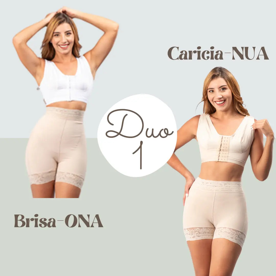 DUO 1 - 🟡BEIGE Faja Moldeadora CON 20% DCTO ADICIONAL