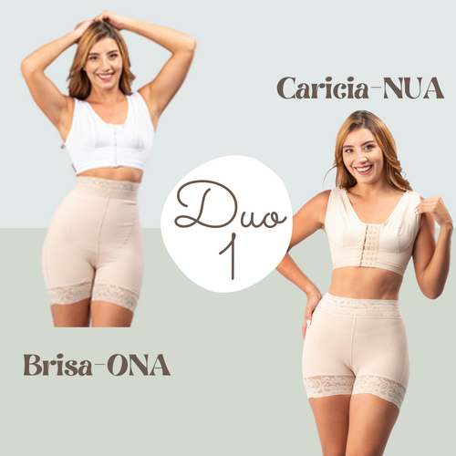 DUO 1 - 🟡BEIGE Faja Moldeadora CON 20% DCTO ADICIONAL