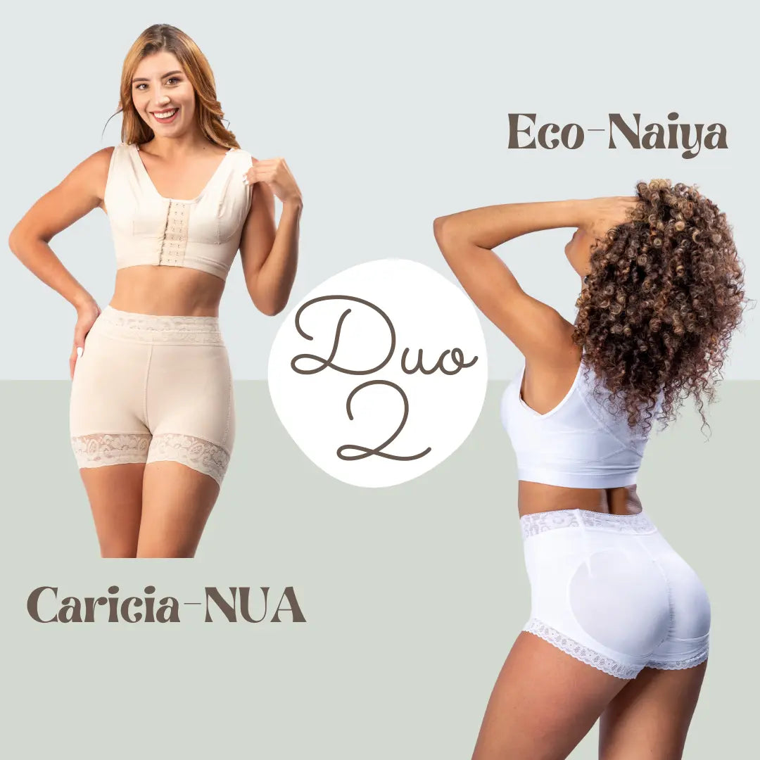 DUO 2 - 🟡BEIGE  Faja Moldeadora CON 20% DCTO ADICIONAL