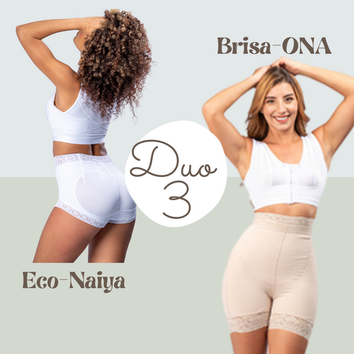 DUO 3 - 🟡BEIGE Faja Moldeadora CON 20% DCTO ADICIONAL