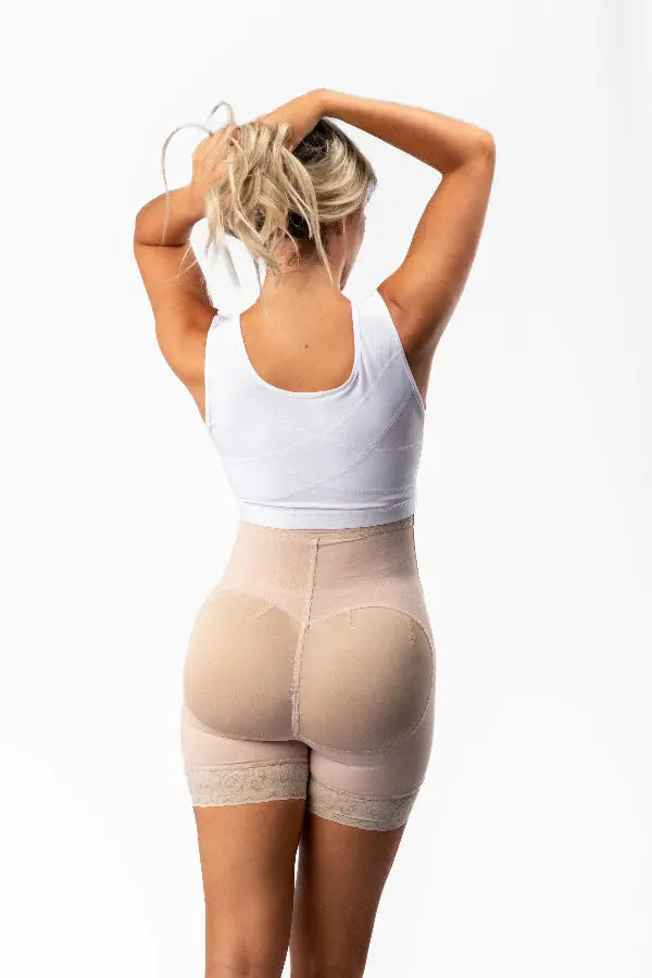 Faja Moldeadora Colombiana - 🟡⚫Short Tiro Alto BRISA-ONA